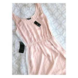 (NEW) Sequins Inset Shimmering Tank Dress